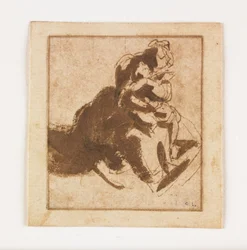 Study of a Woman Holding a Child