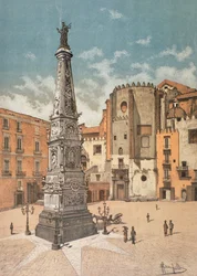 San Domenico Maggiore Square, in Naples