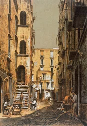 Vico Calderai Porto, in Naples