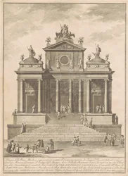 The Prima Macchina for the Chinea of 1785