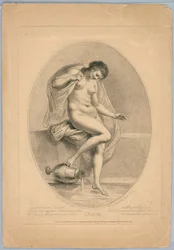 A Naiad (Woman Stepping into a Bath)