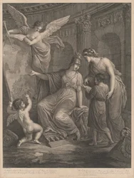 A student conducted to Minerva