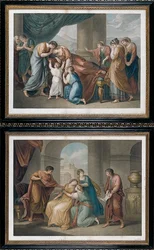 The Death of Alcestis, After Angelika Kauffman