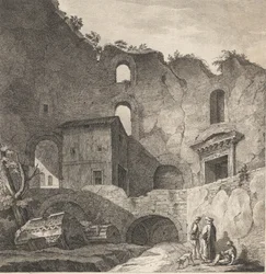 View of the Inside of the Vestibule