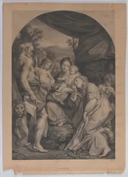 Virgin and Child with Saint Jerome