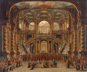 A scene from Italian opera 