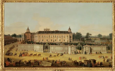 The Guests Arriving at the Palace of Aranjuez, Spain