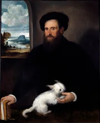 Portrait of the Gentleman with the Little Dog