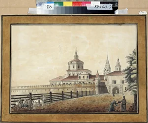 The St. Andronik Monastery in Moscow