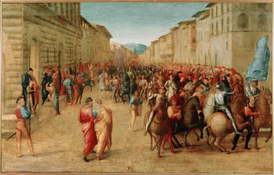 Entrance of King Charles VIII of France into the City of Florence