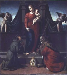 Madonna and Child with St. Francis and St. Zenobius