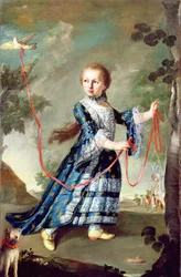 A Young Girl of the Gradenigo Family with a Dove