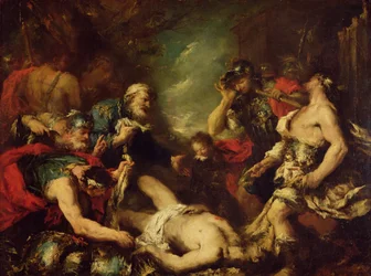 Alexander the Great Before the Corpse of Darius III, 330 BC