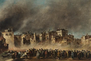 The Fire in the San Marcuola Quarter