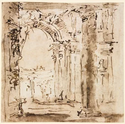 Sketch of the Labyrinth of the Villa Pisani