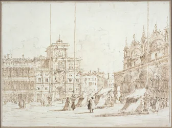 View of Venice: the Clock Tower, St Mark