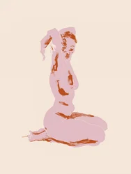 Seated Feminine Nude