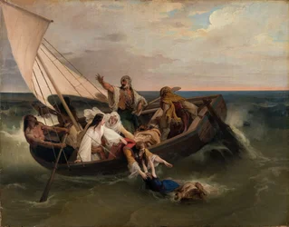 Boat with Greek Fugitives, 1834