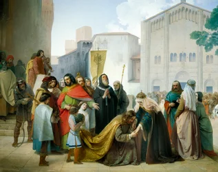 Reconciliation of Otto II with His Mother Adelaide of Burgundy