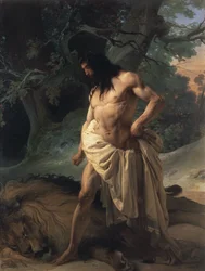 Samson Slays the Lion