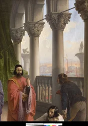 The Last Meeting Between Jacopo Foscari and His Family Before Being Exiled