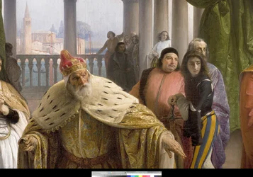 The Last Meeting Between Jacopo Foscari and His Family Before Being Exiled