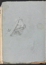 Verona Sketchbook: Drapery study (page 10)