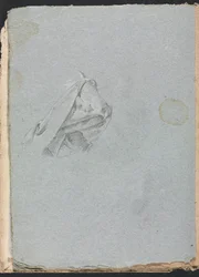 Verona Sketchbook: Drapery Study Page 10, 1760