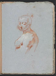 Verona Sketchbook: Female nude (page 27)