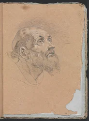Verona Sketchbook: Monk (page 25), 1760
