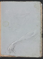 Verona Sketchbook: Right hand (page 7)