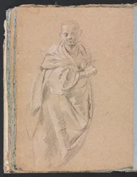 Verona Sketchbook: Standing Monk Page 52