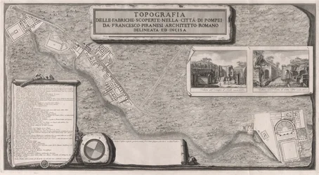 Topography of the Factories Discovered in the City of Pompeii