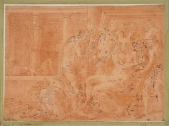Odysseus Washing His Hands
