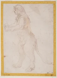 Sphinx Standing Erect