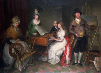 Thomas Jones and His Family
