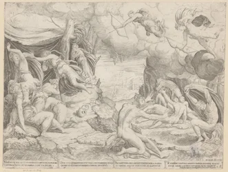 Apollo and Diana Killing the Children of Niobe