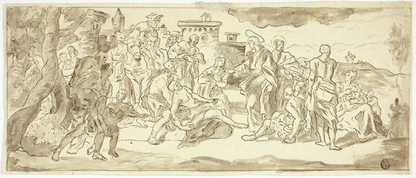 Christ Healing the Lame Man