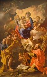 Madonna and Child Between St Peter and St Paul