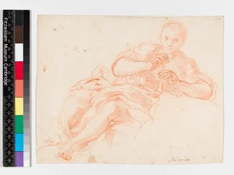 Shepherd Blowing a Pipe, before 1747