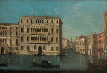 Canal Grande and Palazzo Foscari