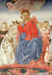 The Coronation of the Virgin (detail)