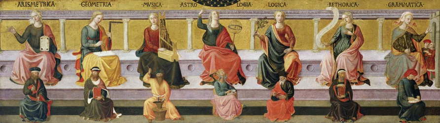 The Seven Liberal Arts (Arithmetic, Geometry, Music, Astrology, Logic, Rhetoric, and Grammar)
