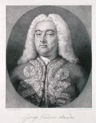 George Frederick Handel engraved by Frederick Christian Lewis I 1828