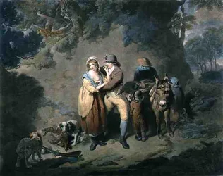 The Amorous Sportsman, engraved by Charles Hodges (1764-1837), pub. by J.R. Smith