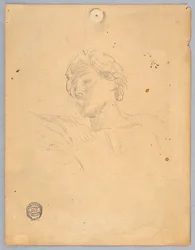 Sketch for the Head of an Angel