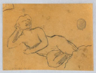 Sketch of a Female Nude