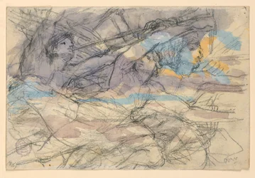 Sketches for Two Angels and Faith