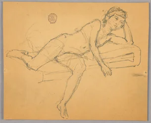 Study of Nude Figure