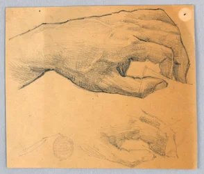 Two Studies of a Hand